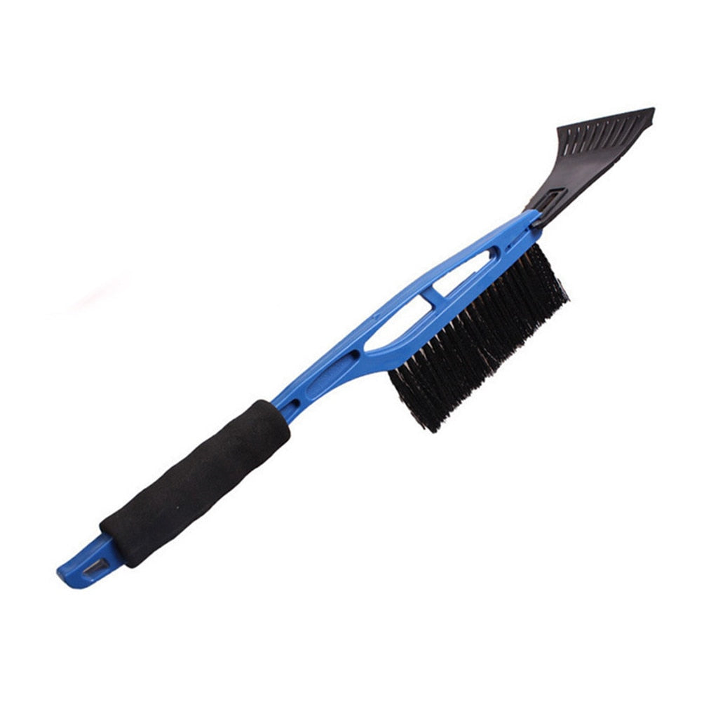 2-in-1 Ice Scraper with Brush For Car Windshield