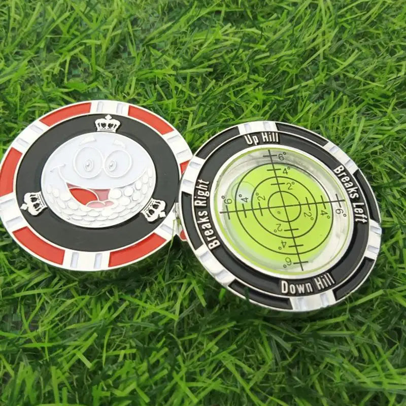 golf Slope Meter Golf Ball Marker Spirit Level High Precision Golf