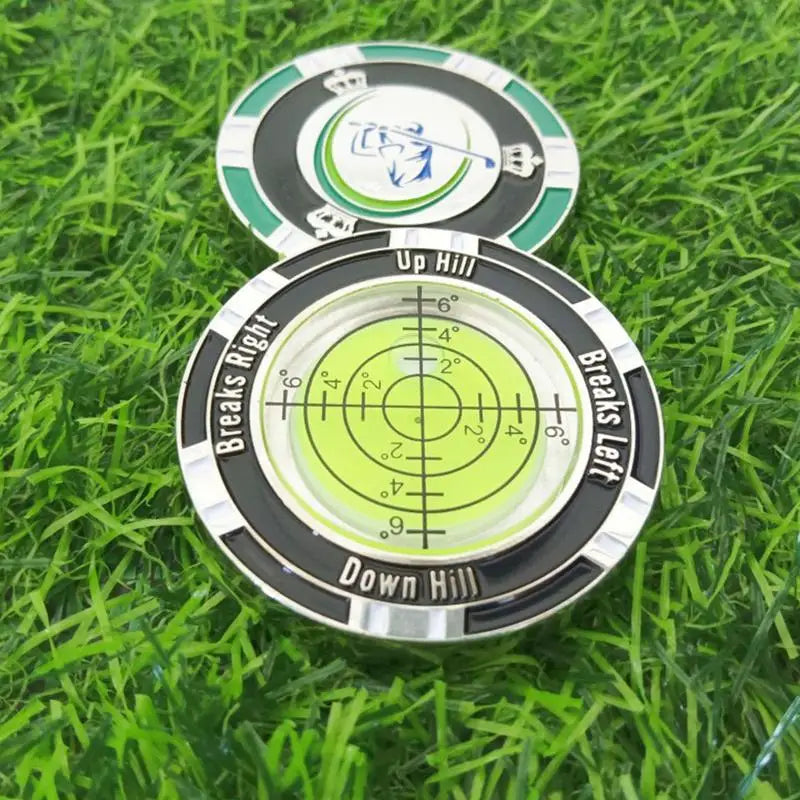 golf Slope Meter Golf Ball Marker Spirit Level High Precision Golf