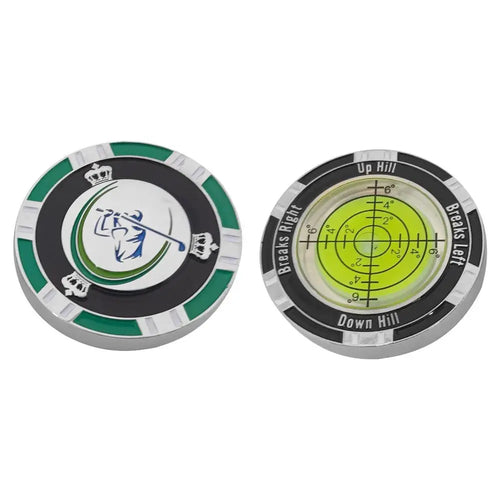 golf Slope Meter Golf Ball Marker Spirit Level High Precision Golf