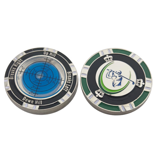 golf Slope Meter Golf Ball Marker Spirit Level High Precision Golf