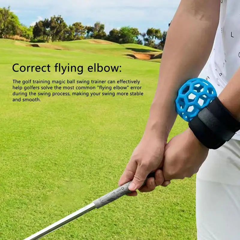 Portable Golf Swing Trainer Ball Golf Swing Posture Corrector Training