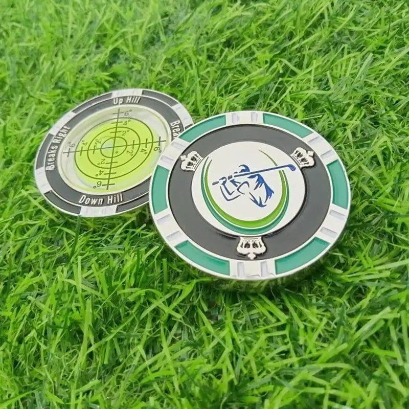 golf Slope Meter Golf Ball Marker Spirit Level High Precision Golf