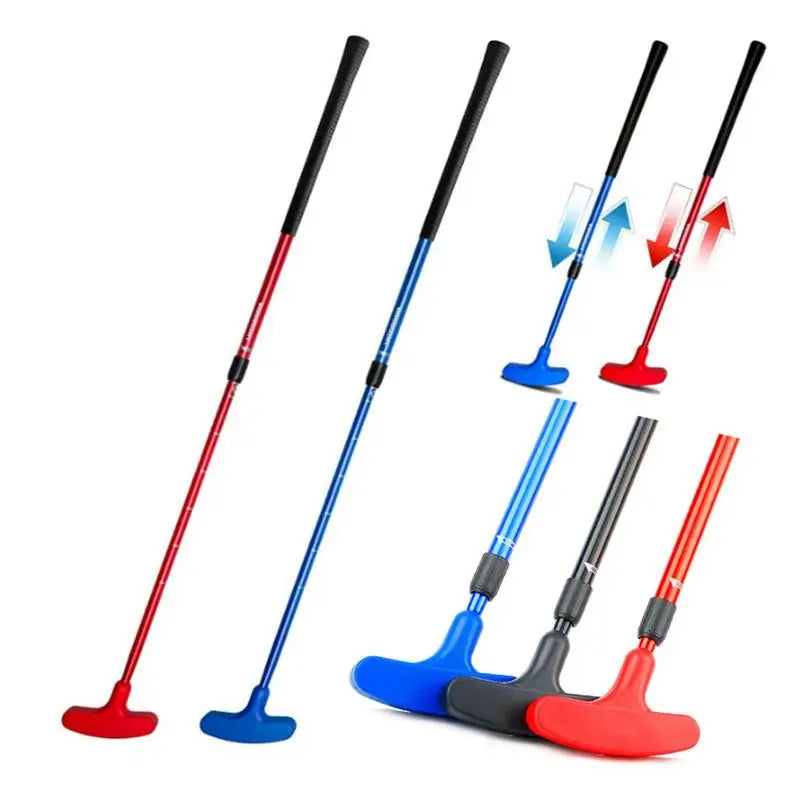 Telescopic Golf Swing Trainer Two Way Junior Golf Putter Mini Golf