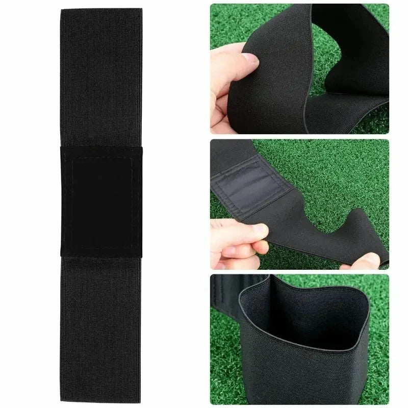 1PC Professional Elastic Golf Swing Trainer Arm Band, Golf Swing