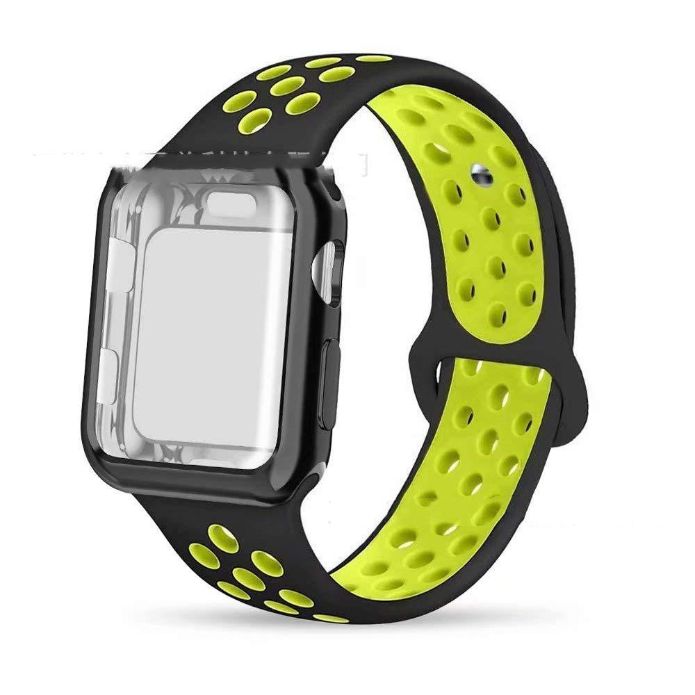 Two Tone Sports Porous Breathable Silicone Strap