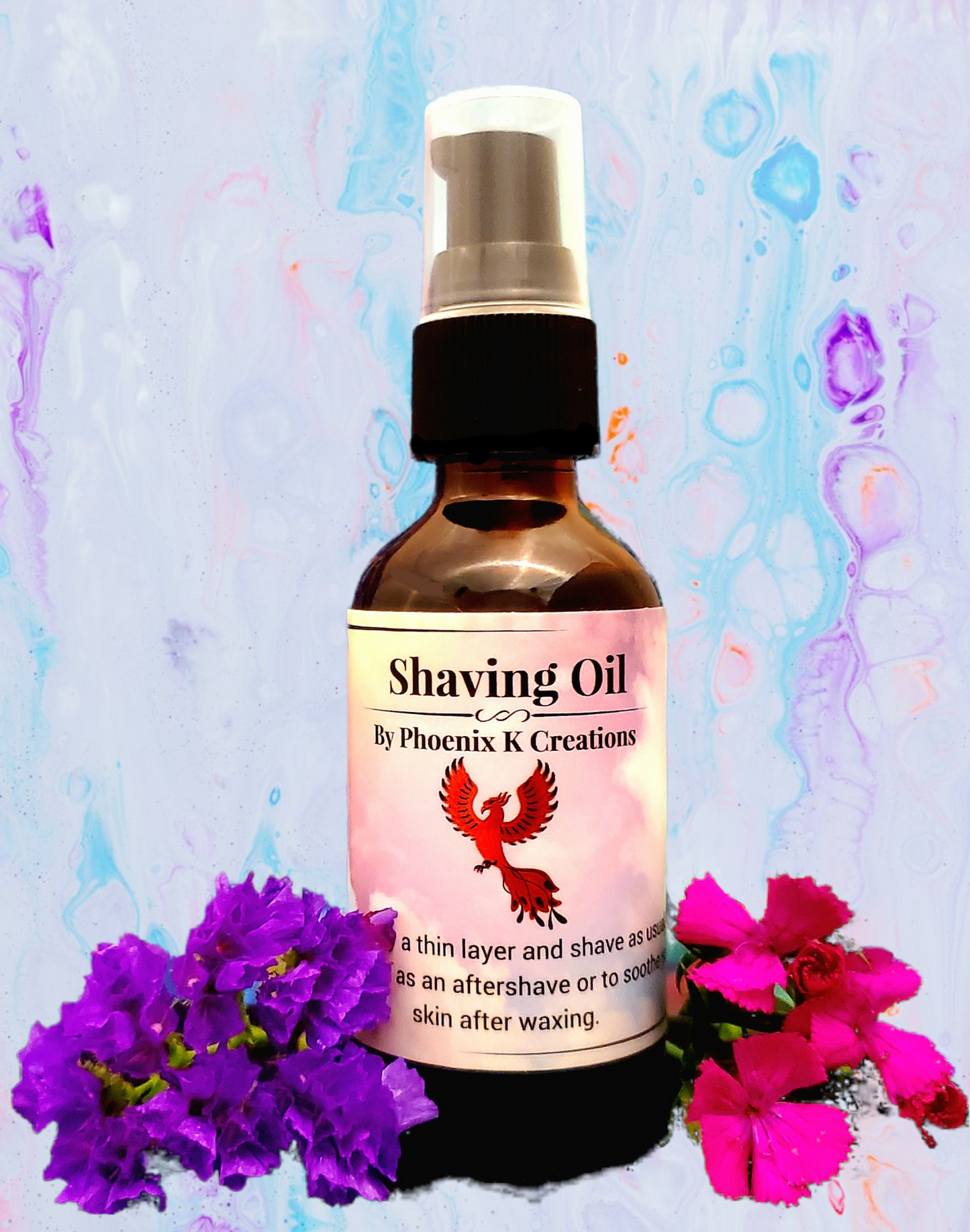 Organic Shaving Oil- Shaving, after shave, waxing, or beard oil.