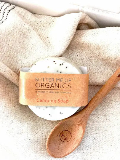 Organic Camping Soap- Bug Repellant/Shampoo BarEver wished you could just pack one body/hair care item with you when you go camping? Well, we've created it for you. 

This all-purpose camping soap has a multitudeBath & BeautyWhite SmokeyRill Organic Camping Soap- Bug Repellant/Shampoo Bar