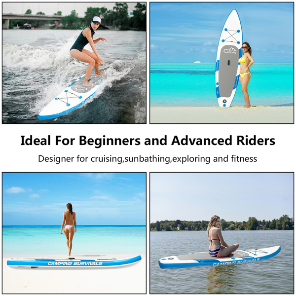 11 Feet Paddle Board Inflatable Surfboard