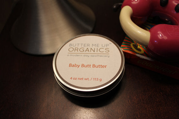 Baby Butt Butter- Organic Diaper Cream White Smokey